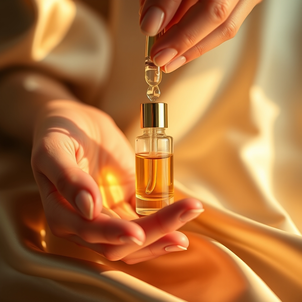 Ritual de skincare de luxo